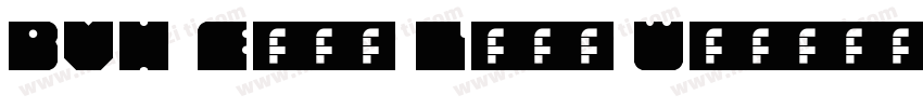 BVH Eddi Line White字体转换
